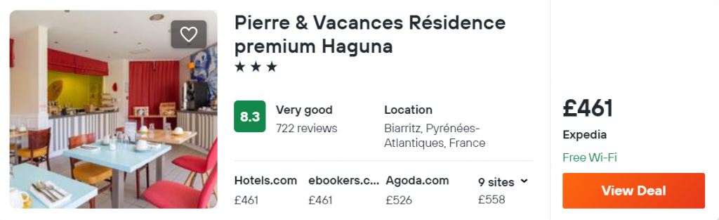 Pierre & Vacances Résidence premium Haguna