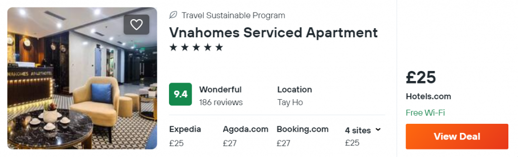 Vnahomes Serviced Apartment