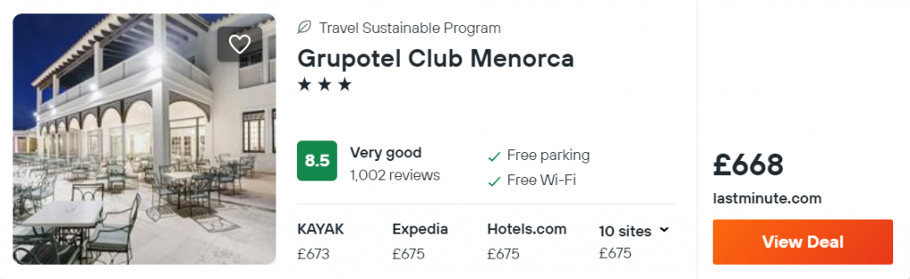 Grupotel Club Menorca