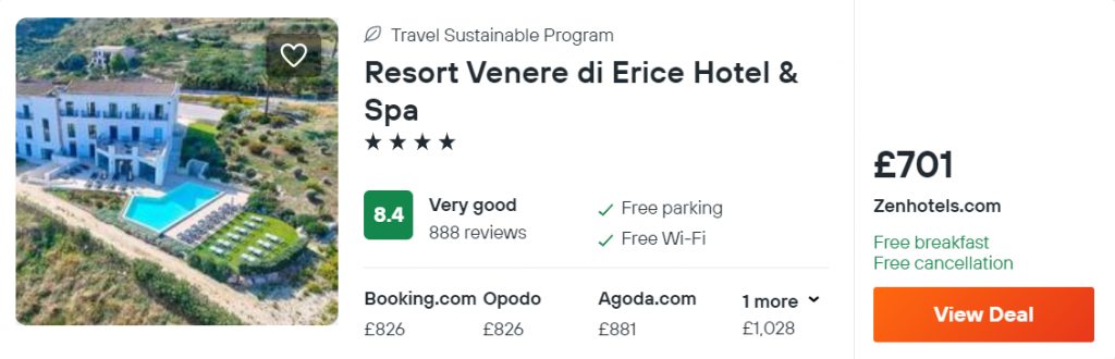 Resort Venere di Erice Hotel & Spa