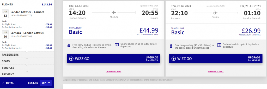 cheap flights to Cyprus