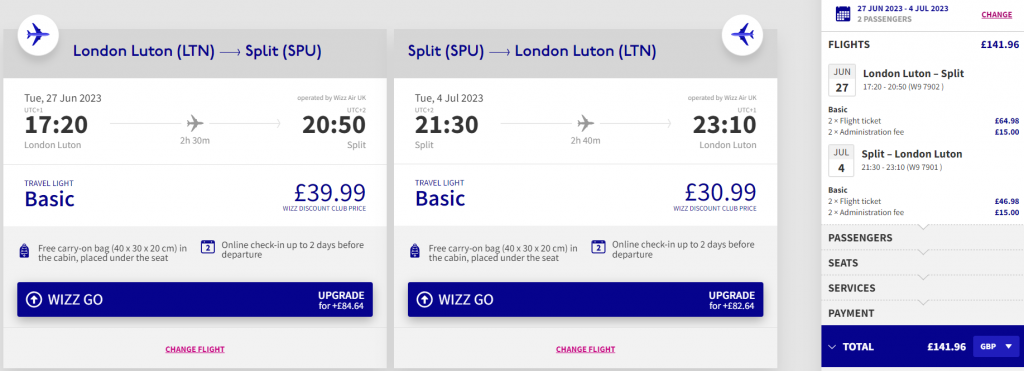 cheap flights to Croatia