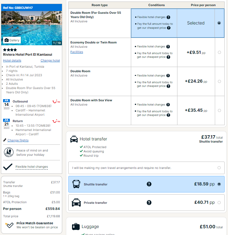 holidays in Tunisia