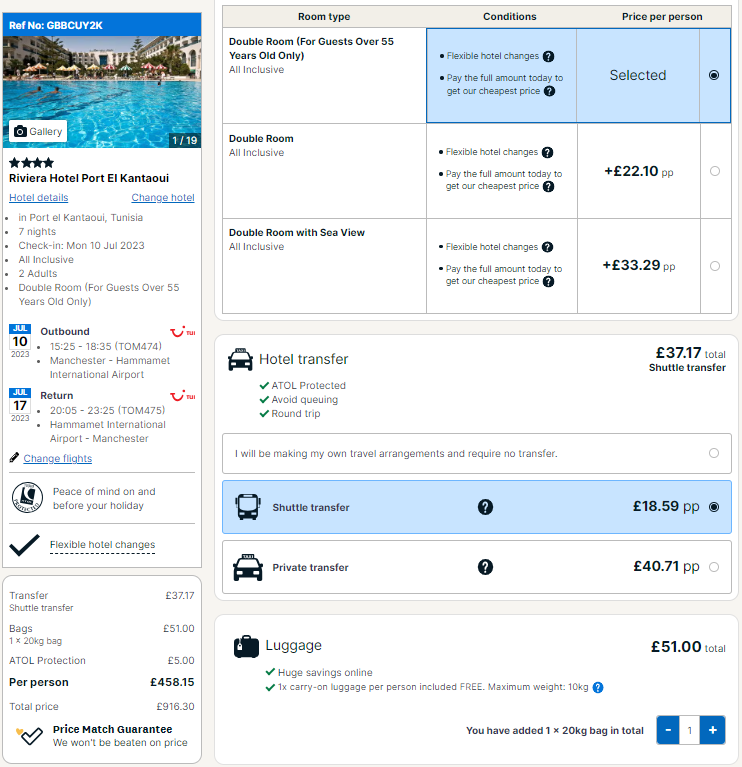 holidays in Tunisia