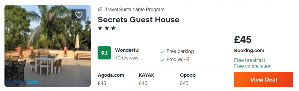 Secrets Guest House