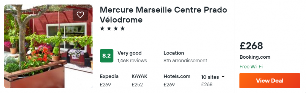 Mercure Marseille Centre Prado Vélodrome