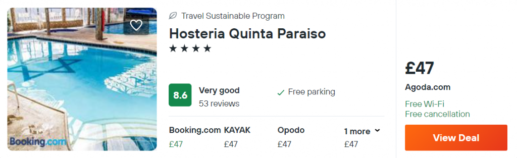 Hosteria Quinta Paraiso
