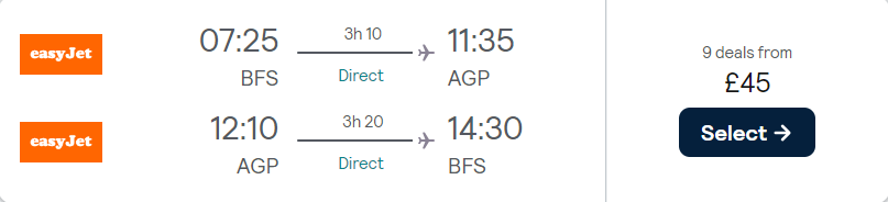 cheap flights to Spain