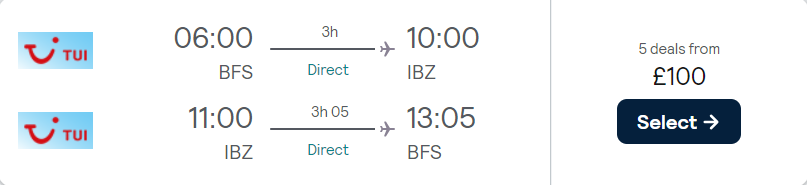 cheap flights to Spain