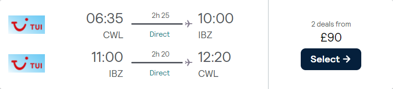 cheap flights to Spain