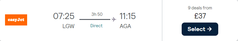 cheap flights to Morocco