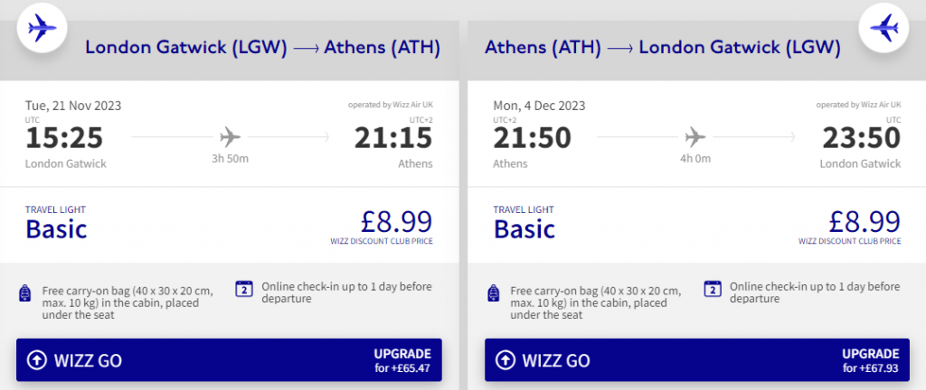cheap flights to Greece