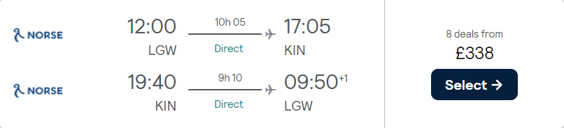 cheap flights to Jamaica