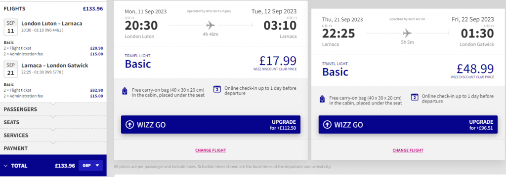 cheap flights to Cyprus
