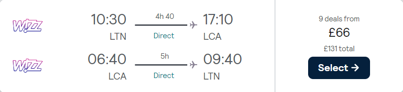 cheap flights to Cyprus