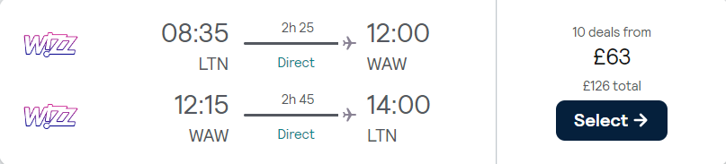 cheap flights to Poland