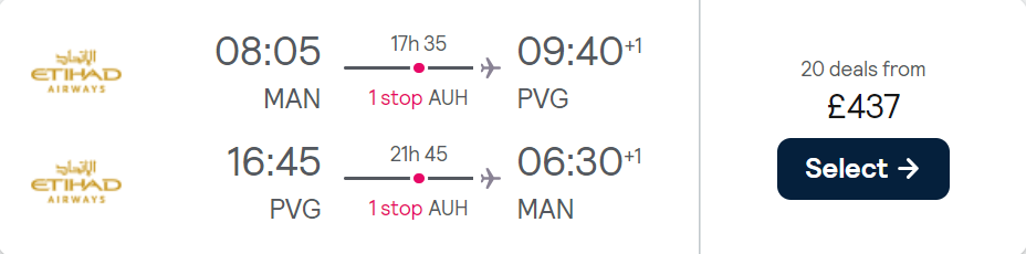 cheap flights to China