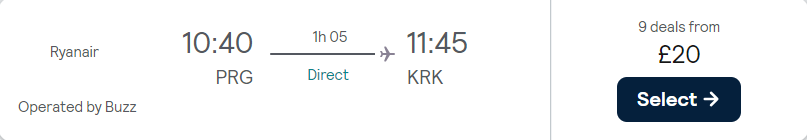cheap flights to Poland