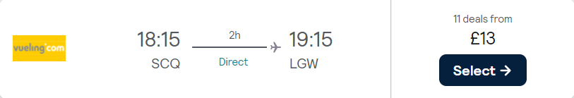 cheap flights to UK