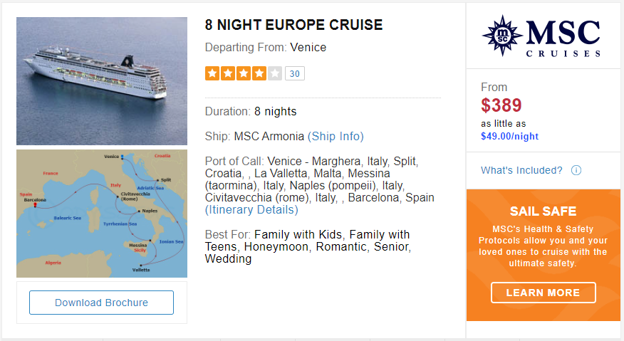 cheap cruise