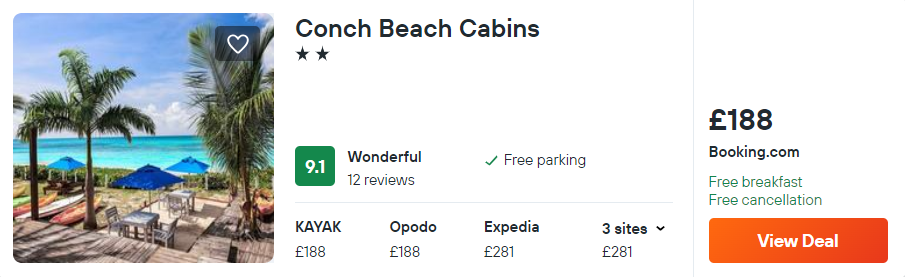 Conch Beach Cabins