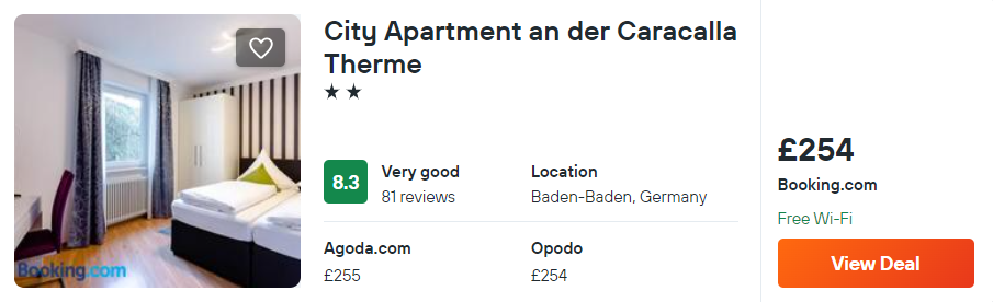 City Apartment an der Caracalla Therme