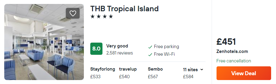 THB Tropical Island