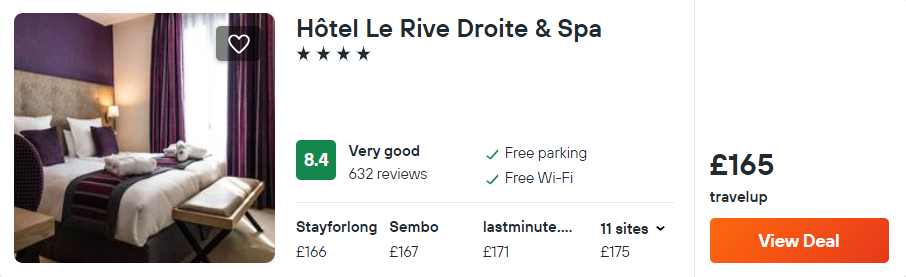 Hôtel Le Rive Droite & Spa