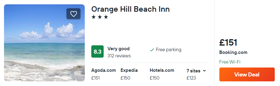 Orange Hill Beach Inn