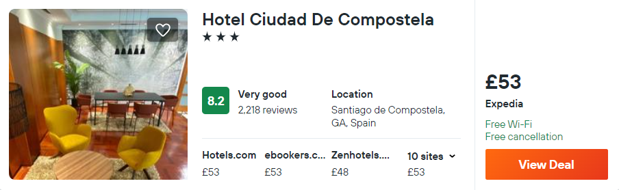 Hotel Ciudad De Compostela