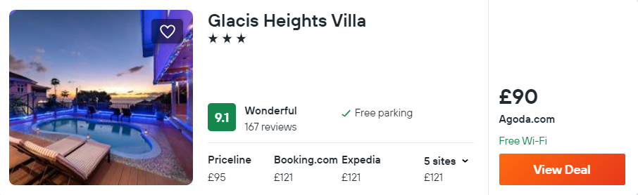 Glacis Heights Villa