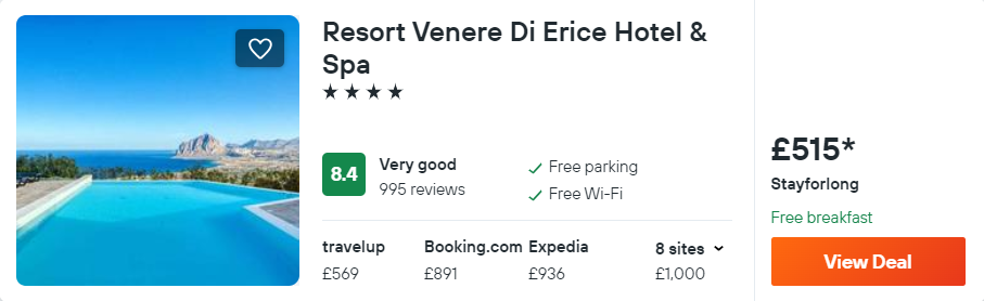 Resort Venere Di Erice Hotel & Spa