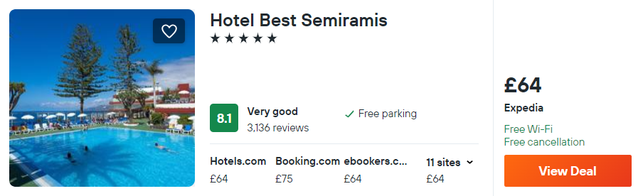 Hotel Best Semiramis