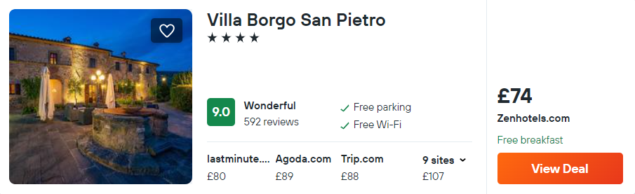 Villa Borgo San Pietro