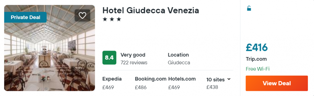 Hotel Giudecca Venezia