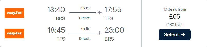 cheap flights to Spain