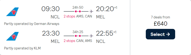 cheap flights to Australia