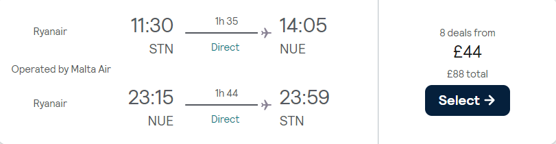 cheap flights to Germany