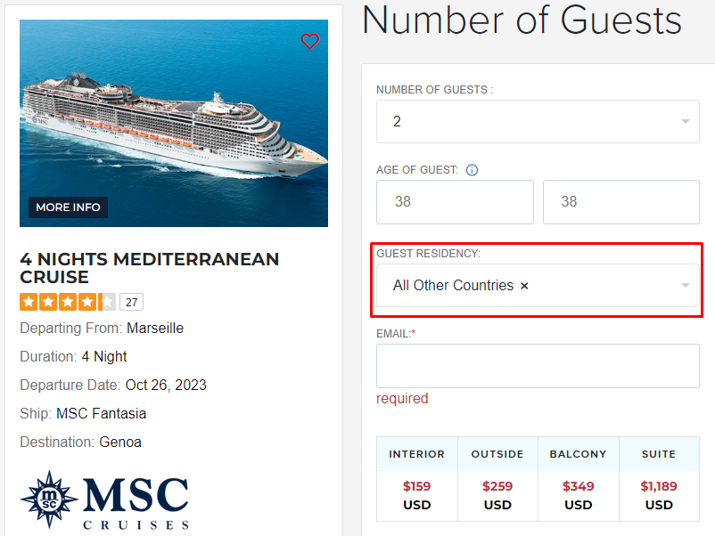 cheap cruise