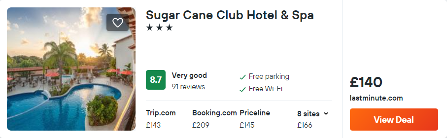 Sugar Cane Club Hotel & Spa