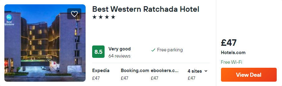 Best Western Ratchada Hotel