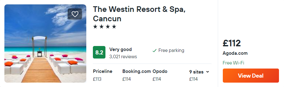The Westin Resort & Spa, Cancun