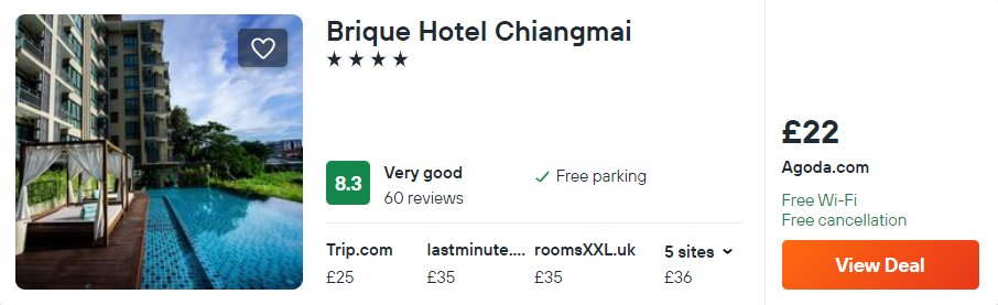 Brique Hotel Chiangmai