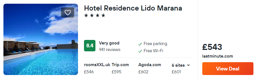 Hotel Residence Lido Marana