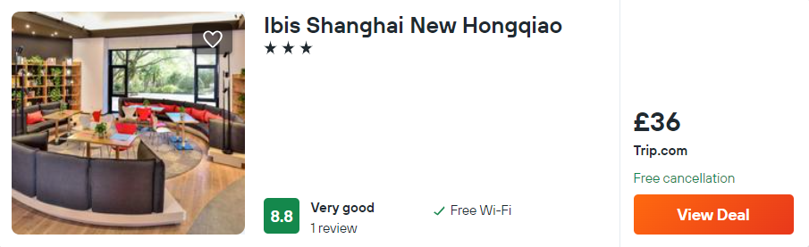 Ibis Shanghai New Hongqiao