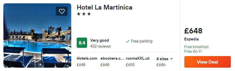 Hotel La Martinica