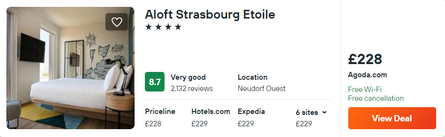 Aloft Strasbourg Etoile