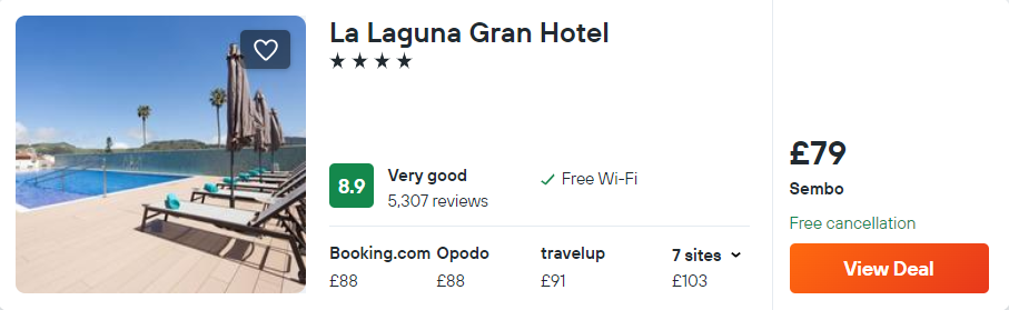 La Laguna Gran Hotel