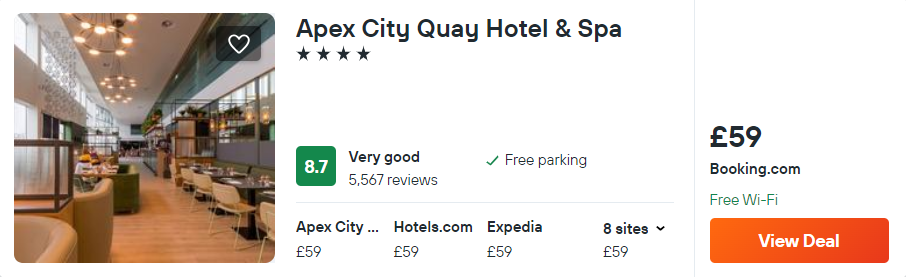 Apex City Quay Hotel & Spa
