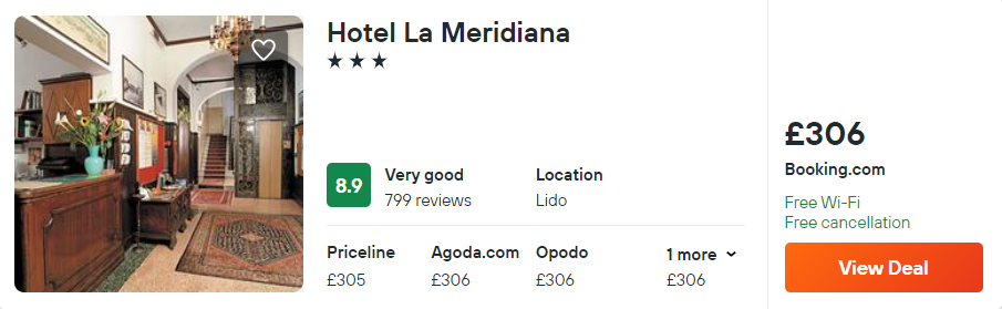 Hotel La Meridiana
